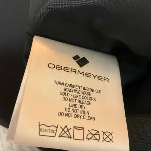 Obermeyer Teen Black Parker Ski Snowboarding Pants Medium - Picture 13 of 14